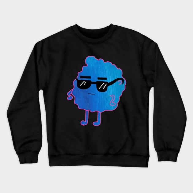 This monster is the mood... unimpressed! Crewneck Sweatshirt by HFGJewels